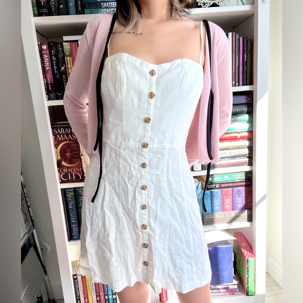 Urban Outfitters Mini White Dress